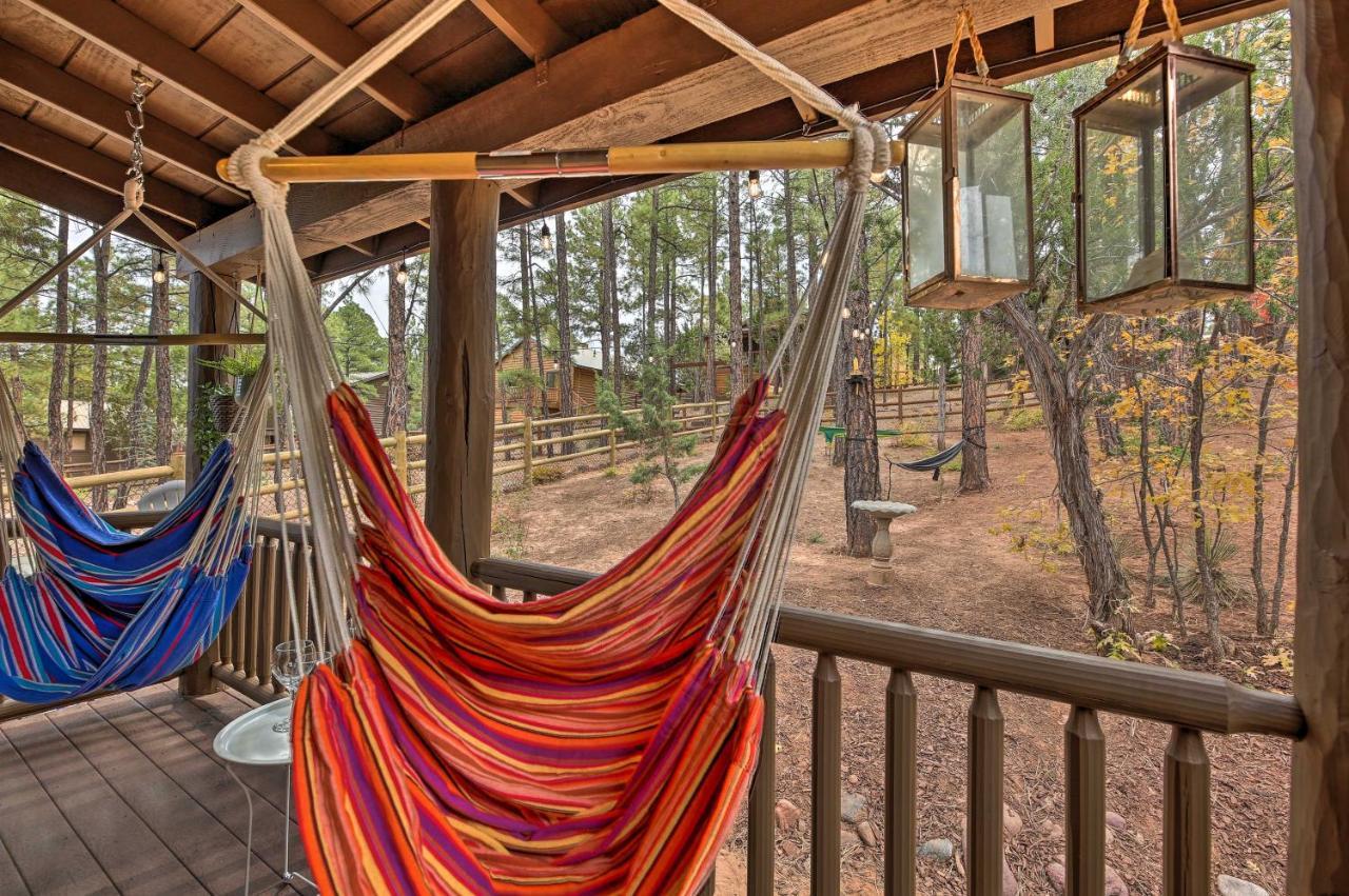 Pet-Friendly Show Low Cabin With Trail Access! Exterior foto